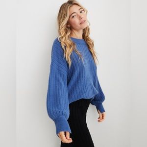 Aerie Buttercream Crew Sweater